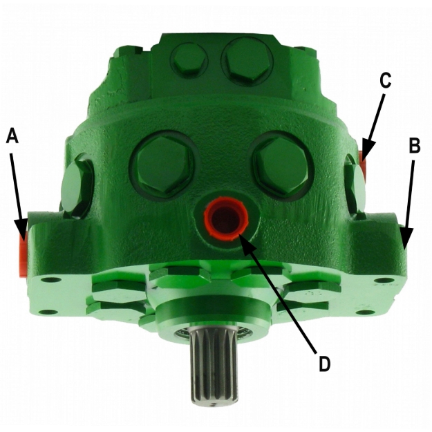 Picture of Hydraulic Pump, 19 GPM, Splined Shaft, Non-Serialized