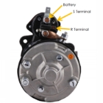 Picture of Starter - New, 12V, DD, CW, Aftermarket Lucas 