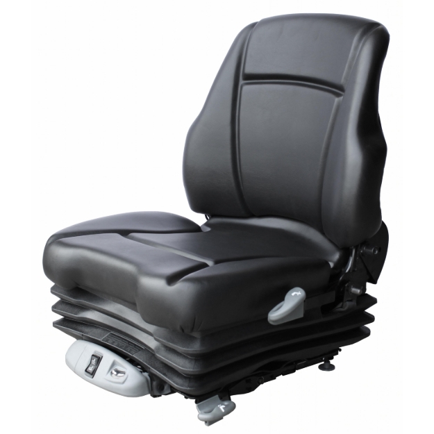 Picture of Sears Low Back Seat, Black Vinyl w/ Air Suspension