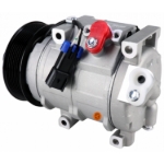 Picture of Nippondenso 10SRE18C Compressor, w/ 8 Groove Clutch - New