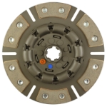 Picture of 9" Transmission Disc, 4 Pad, w/ 1-1/4" 6 Spline Hub - New