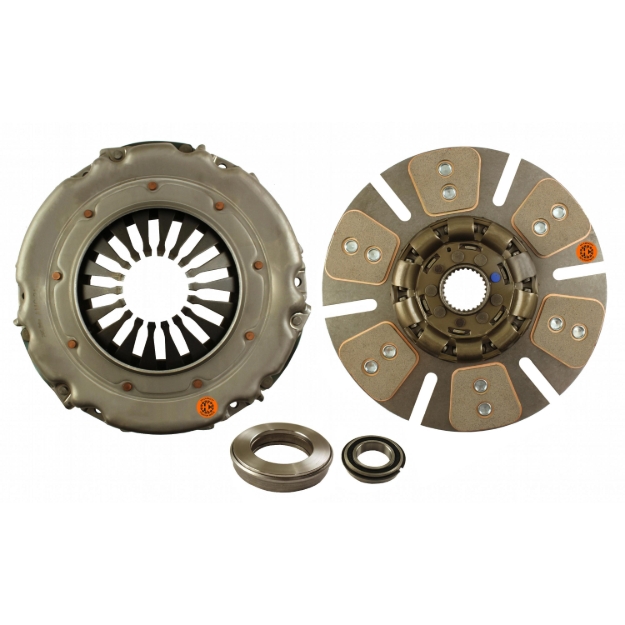 Picture of 12" Diaphragm Clutch Kit, w/ 6 Large Pad Disc & Bearings - New