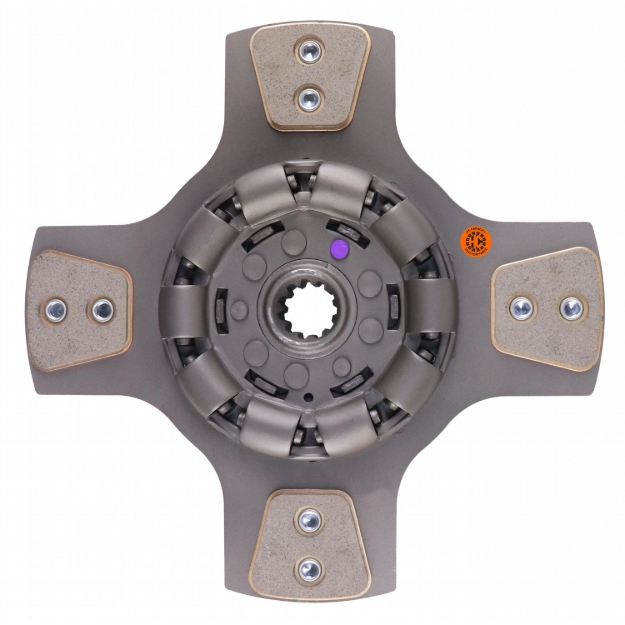 Picture of 12" Transmission Disc, 4 Pad, w/ 1-3/16" 11 Spline Hub - Reman
