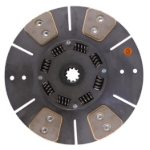 Picture of 11" Transmission Disc, 4 Pad, w/ 1-1/8" 10 Spline Hub - New