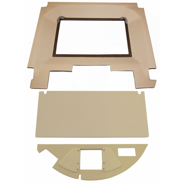 Picture of Main Headliner, Sailcloth Tan Vinyl w/ Formed Plastic