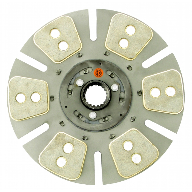 Picture of 12" Transmission Disc, 6 Pad, w/ 1-1/2" 19 Spline Hub - Reman