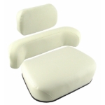 Picture of Cushion Set, Cream Vinyl - (3 pc.)