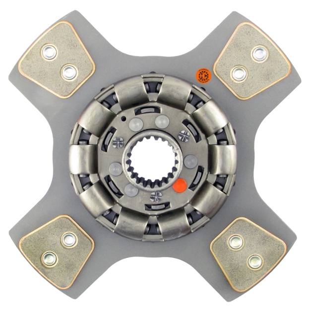 Picture of 12" Transmission Disc, 4 Pad, w/ 1-3/4" 20 Spline Hub - New