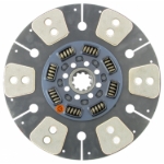 Picture of 14" Transmission Disc, 6 Pad, w/ 1-3/4" 10 Spline Hub - New