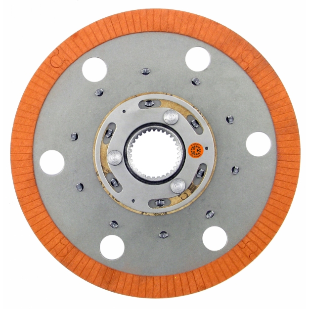 Picture of 12" Transmission Disc, Bonded Lining, w/ 2-1/16" 31 Spline Hub - New