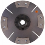 Picture of 9" Transmission Disc, 4 Pad, w/ 15/16" 13 Spline Hub - New