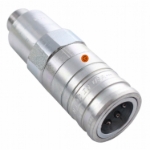Picture of Parker Rigid Mount Hydraulic Coupler for John Deere, Massey Ferguson & Challenger Tractors, Genuine OEM Style, Female
