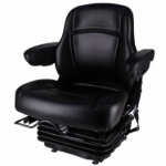 Picture of Sears Mid Back Seat, Black Vinyl Seat, w/ Mechanical Suspension