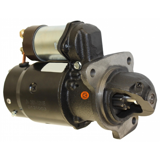Picture of Starter - New, 12V, DD, CW, Aftermarket Delco Remy 