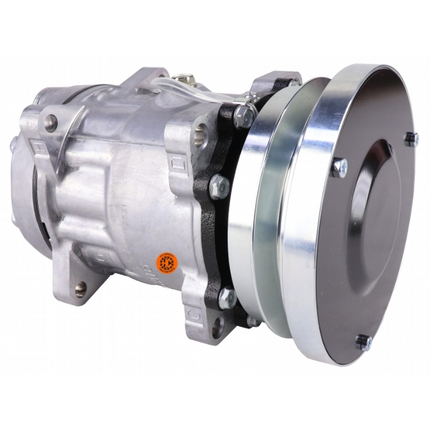 Picture of Genuine Sanden SD7H15SHD Compressor, w/ 1 Groove Clutch - New
