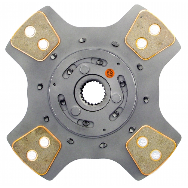Picture of 11" Transmission Disc, 4 Pad, w/ 1-3/8" 21 Spline Hub - New