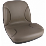 Picture of Sears Bucket Seat, Gray Vinyl for Case IH, New Holland, Farmall