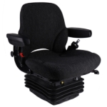 Picture of Sears Mid Back Seat, Asphalt Gray Fabric, w/ Air Suspension