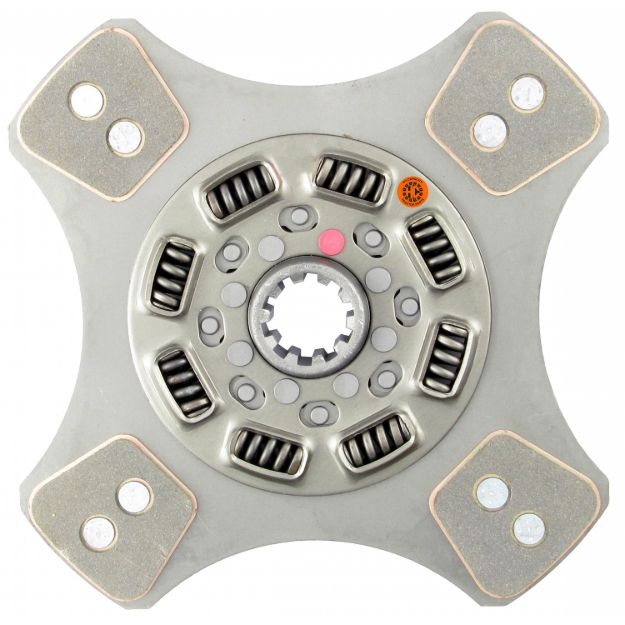 Picture of 14" Transmission Disc, 4 Pad, w/ 1-3/4" 10 Spline Hub - Reman