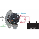 Picture of Alternator - New, 12V, 160A, Aftermarket Bosch