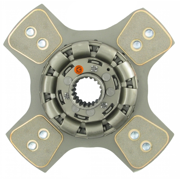 Picture of 12" Transmission Disc, 4 Pad, w/ 1-3/4" 20 Spline Hub - New