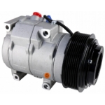 Picture of Nippondenso 10SRE18C Compressor, w/ 8 Groove Clutch - New