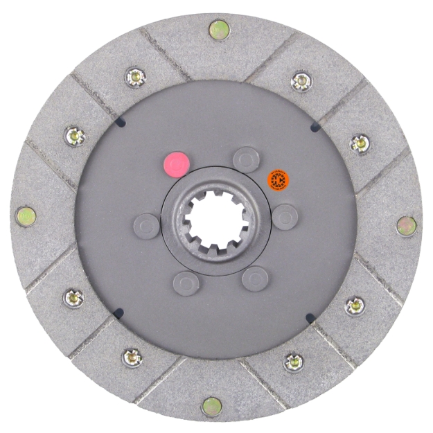 Picture of 8" Transmission Disc, Full Metallic, w/ 1-1/4" 10 Spline Hub - New