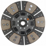 Picture of 13" Transmission Disc, 6 Pad, w/ 1-3/8" 12 Spline Hub - New