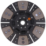 Picture of 13" Transmission Disc, 6 Pad, w/ 1-3/8" 12 Spline Hub - New