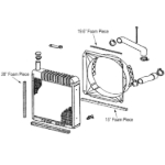 Picture of Radiator Cushion Foam Kit for International 86 Series