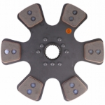 Picture of 14" Transmission Disc, 6 Pad, w/ 2" 23 Spline Hub - Reman