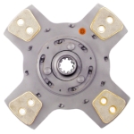 Picture of 12" Transmission Disc, 4 Pad, w/ 1-1/4" 10 Spline Hub - New