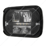 Picture of ULTRALIT - Heated 5" X 7"  LED Headlight with White Position Light