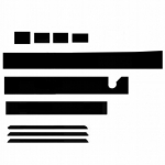 Picture of Radiator Cushion Foam Kit for Case IH 7000 Series