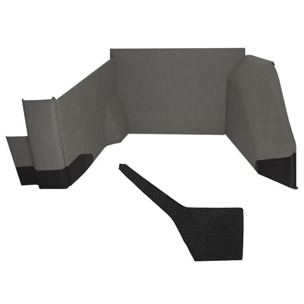 Picture of EZ Cab Kit for Case IH 71 Magnum, Embassy Gray Vinyl w/ Formed Plastic
