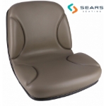 Picture of Sears Bucket Seat, Gray Vinyl for Case IH, New Holland, Farmall