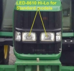 JD 7xxx Standard headlights	