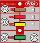 Picture of WDF-107356C3 x86 SPADE FUSE BLOCK - IH 86 Series