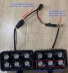 LED-630 headlight wiring	
