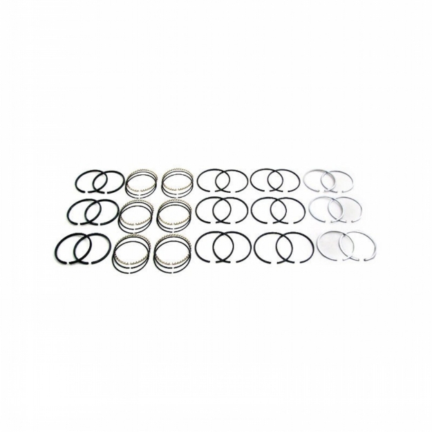 Picture of Piston Ring Set, 3-1/8, 2-3/16, 3.500" bore, 6 cylinder set