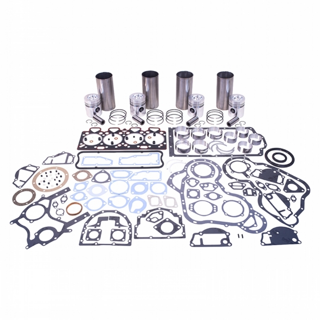 Picture of Major Overhaul Kit, Perkins A4.248 Diesel, Late 3 ring upgrade pistons