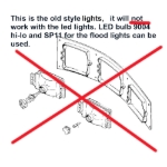 Will NOT work with this style lights