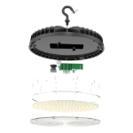 Picture of RHB BIUFO Wattage and Color Selectable Economy UFO high bay light.