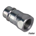 Picture of Faster Hydraulic Breakaway Coupler, Poppet Shut-Off, Male, Female; 1/2" - 14 NPTF, Genuine OEM Style