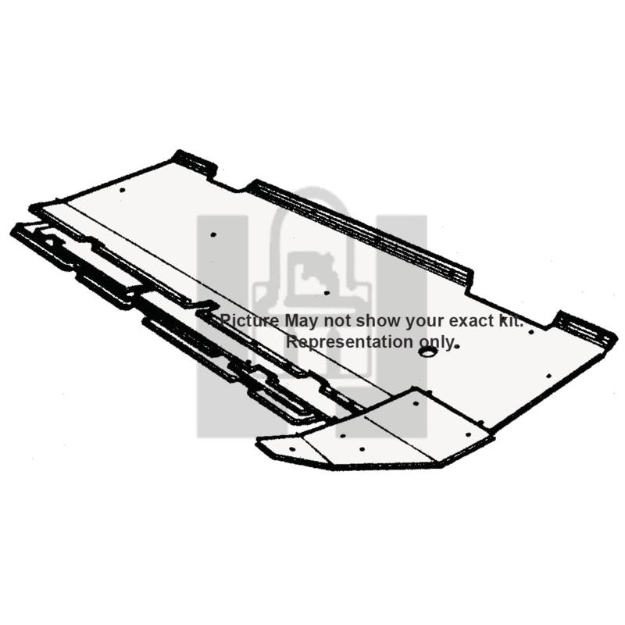 Picture of CFC Poly Skid Plate Kit for Gleaner, 18'