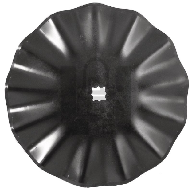 Picture of 22" 13 wave, 1" cut to fit 1-1/8" or 1-1/4" square.