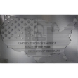 Picture of Routered USA sign.