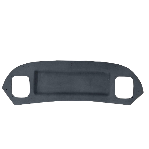 Picture of Front Headliner Piece, Gray Vinyl w/ Plastic Back