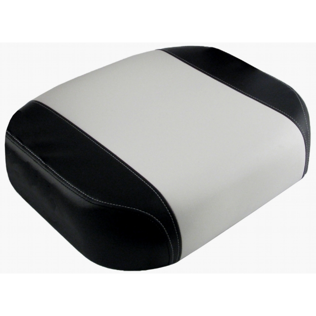 Picture of Seat Cushion, Black & White Vinyl