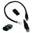 Picture of 2 pin Deutsch DT compatible to 2 pin Weather Pack 15" adapter cable